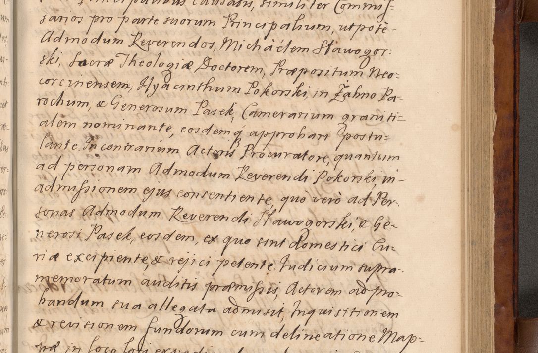 Zdjęcie nr 298 dla obiektu archiwalnego: Volumen VIII actorum episcopalium R. D. Joannis Małachowski, episcopi Cracoviensis ducis Severiae de anno 1697, quorum index videatur ad finem