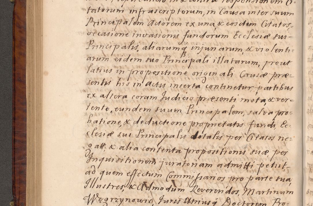 Zdjęcie nr 297 dla obiektu archiwalnego: Volumen VIII actorum episcopalium R. D. Joannis Małachowski, episcopi Cracoviensis ducis Severiae de anno 1697, quorum index videatur ad finem