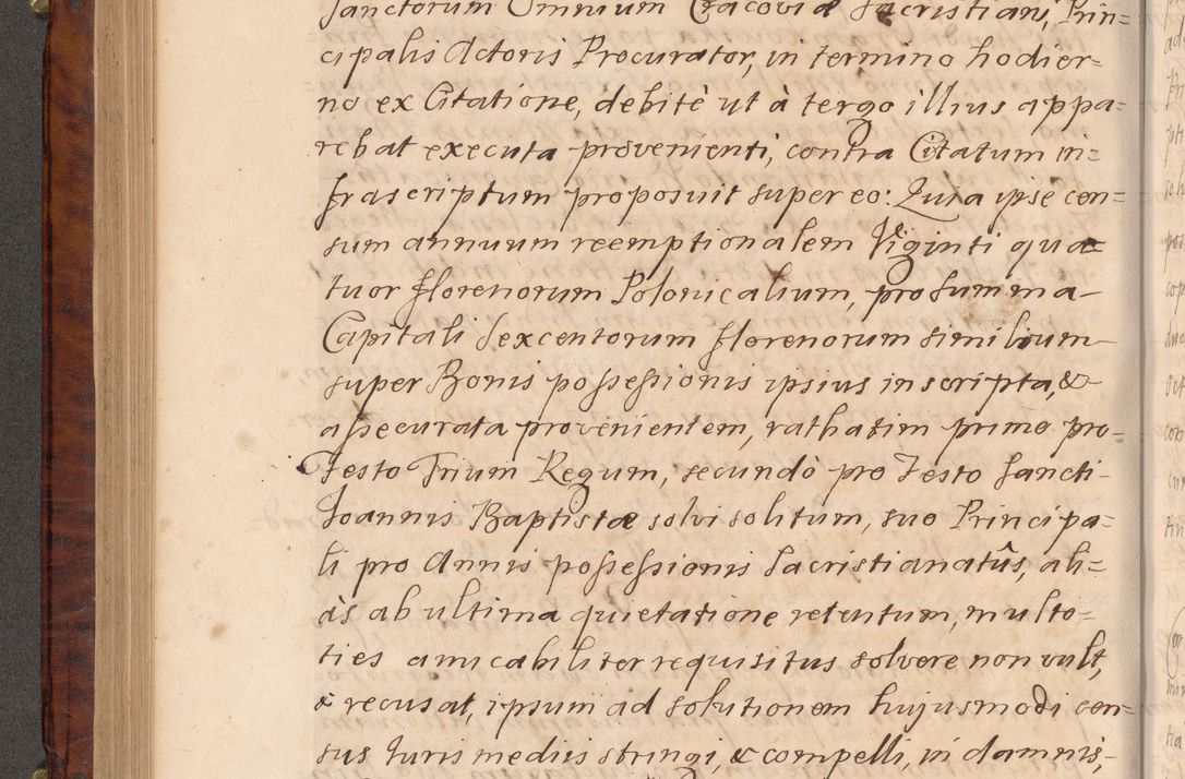 Zdjęcie nr 303 dla obiektu archiwalnego: Volumen VIII actorum episcopalium R. D. Joannis Małachowski, episcopi Cracoviensis ducis Severiae de anno 1697, quorum index videatur ad finem