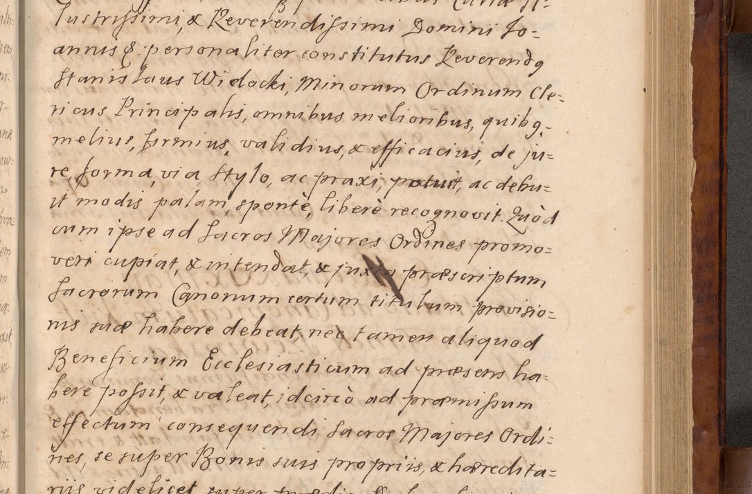 Zdjęcie nr 294 dla obiektu archiwalnego: Volumen VIII actorum episcopalium R. D. Joannis Małachowski, episcopi Cracoviensis ducis Severiae de anno 1697, quorum index videatur ad finem