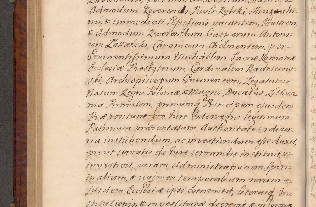 Zdjęcie nr 293 dla obiektu archiwalnego: Volumen VIII actorum episcopalium R. D. Joannis Małachowski, episcopi Cracoviensis ducis Severiae de anno 1697, quorum index videatur ad finem