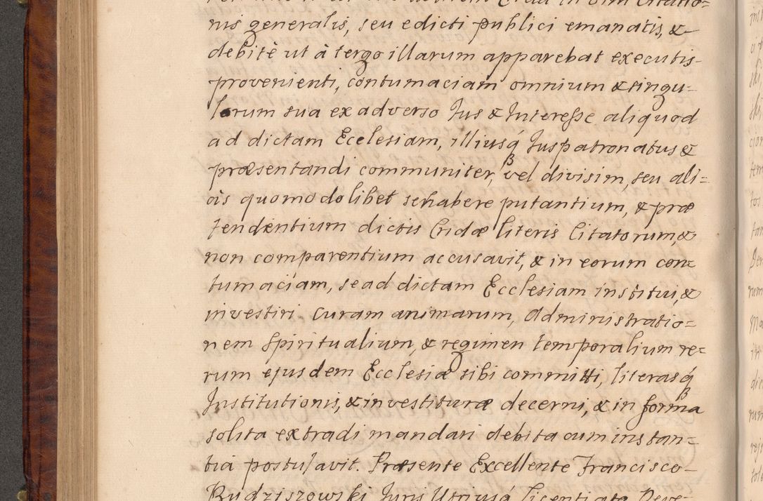 Zdjęcie nr 289 dla obiektu archiwalnego: Volumen VIII actorum episcopalium R. D. Joannis Małachowski, episcopi Cracoviensis ducis Severiae de anno 1697, quorum index videatur ad finem