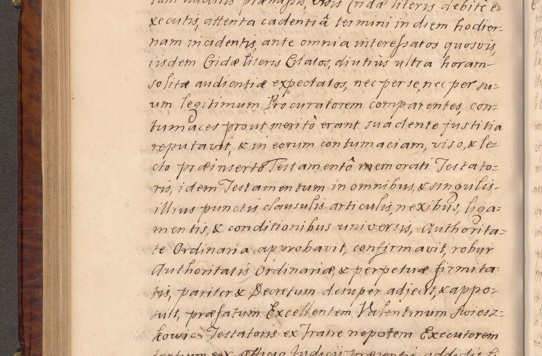 Zdjęcie nr 277 dla obiektu archiwalnego: Volumen VIII actorum episcopalium R. D. Joannis Małachowski, episcopi Cracoviensis ducis Severiae de anno 1697, quorum index videatur ad finem