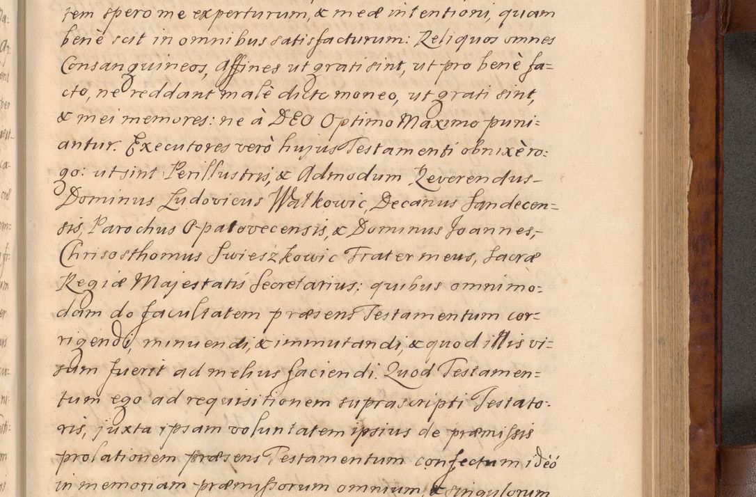 Zdjęcie nr 276 dla obiektu archiwalnego: Volumen VIII actorum episcopalium R. D. Joannis Małachowski, episcopi Cracoviensis ducis Severiae de anno 1697, quorum index videatur ad finem