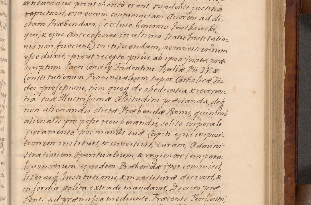 Zdjęcie nr 270 dla obiektu archiwalnego: Volumen VIII actorum episcopalium R. D. Joannis Małachowski, episcopi Cracoviensis ducis Severiae de anno 1697, quorum index videatur ad finem