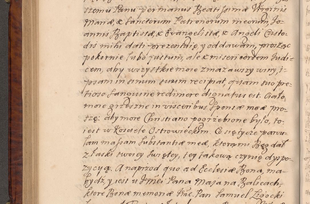 Zdjęcie nr 273 dla obiektu archiwalnego: Volumen VIII actorum episcopalium R. D. Joannis Małachowski, episcopi Cracoviensis ducis Severiae de anno 1697, quorum index videatur ad finem