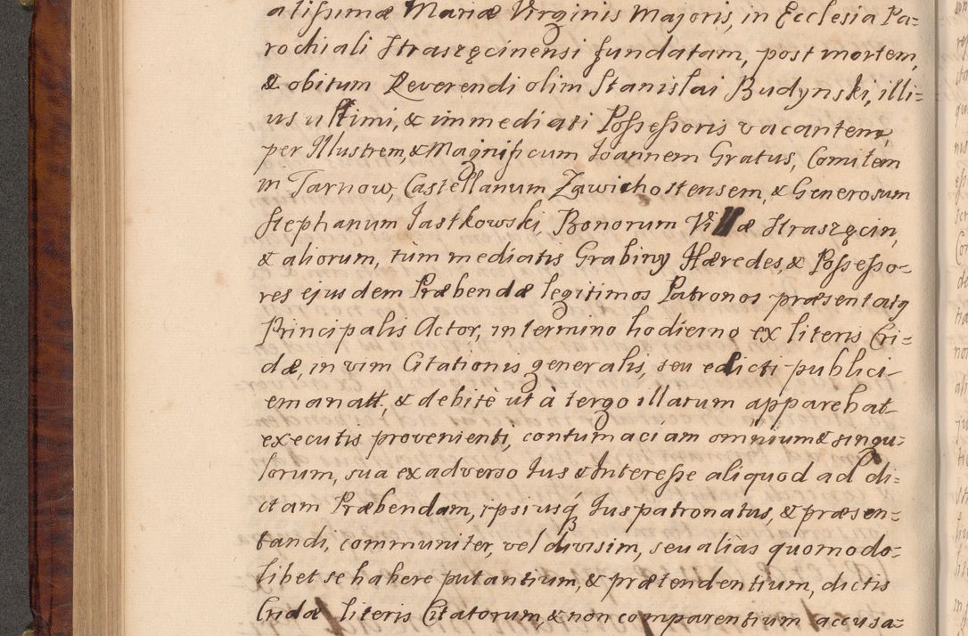 Zdjęcie nr 269 dla obiektu archiwalnego: Volumen VIII actorum episcopalium R. D. Joannis Małachowski, episcopi Cracoviensis ducis Severiae de anno 1697, quorum index videatur ad finem