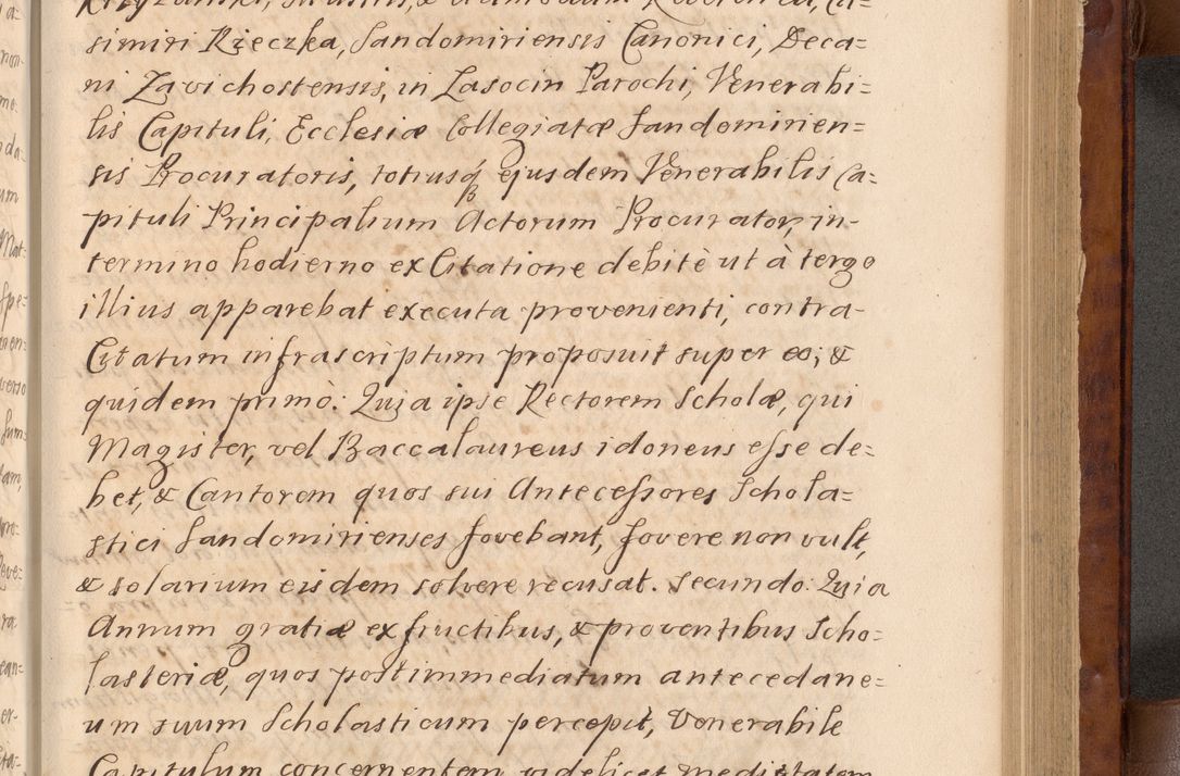 Zdjęcie nr 266 dla obiektu archiwalnego: Volumen VIII actorum episcopalium R. D. Joannis Małachowski, episcopi Cracoviensis ducis Severiae de anno 1697, quorum index videatur ad finem