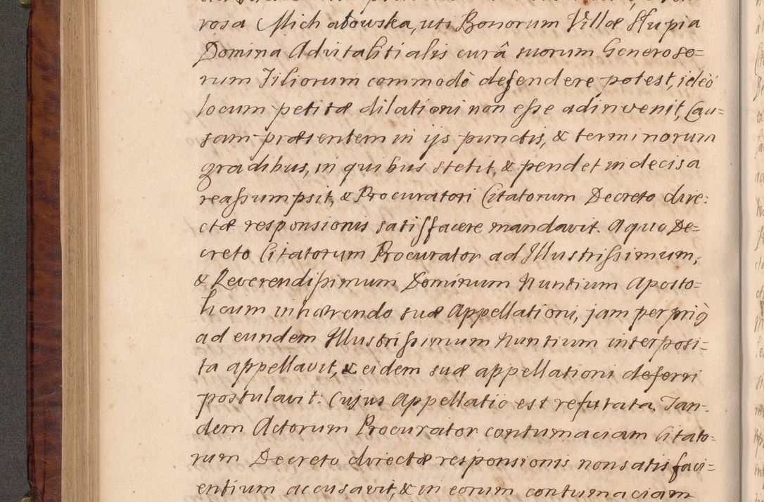 Zdjęcie nr 257 dla obiektu archiwalnego: Volumen VIII actorum episcopalium R. D. Joannis Małachowski, episcopi Cracoviensis ducis Severiae de anno 1697, quorum index videatur ad finem