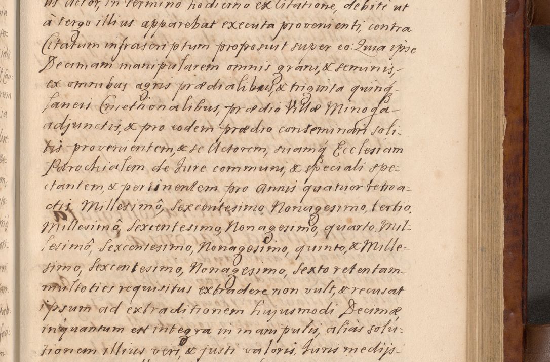Zdjęcie nr 258 dla obiektu archiwalnego: Volumen VIII actorum episcopalium R. D. Joannis Małachowski, episcopi Cracoviensis ducis Severiae de anno 1697, quorum index videatur ad finem