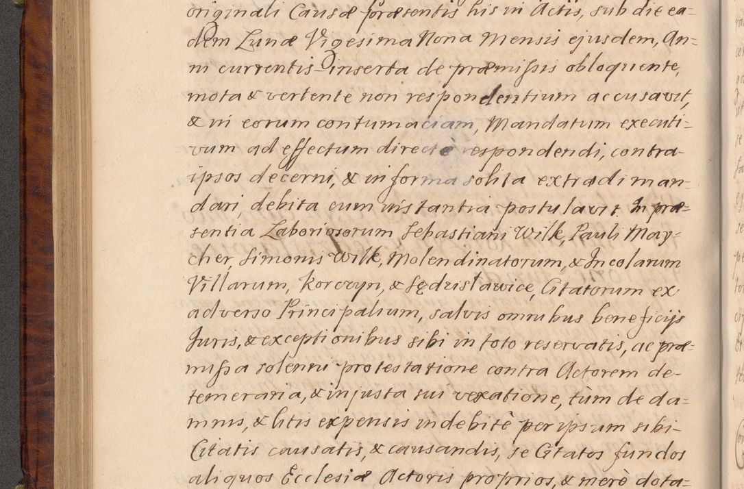 Zdjęcie nr 253 dla obiektu archiwalnego: Volumen VIII actorum episcopalium R. D. Joannis Małachowski, episcopi Cracoviensis ducis Severiae de anno 1697, quorum index videatur ad finem