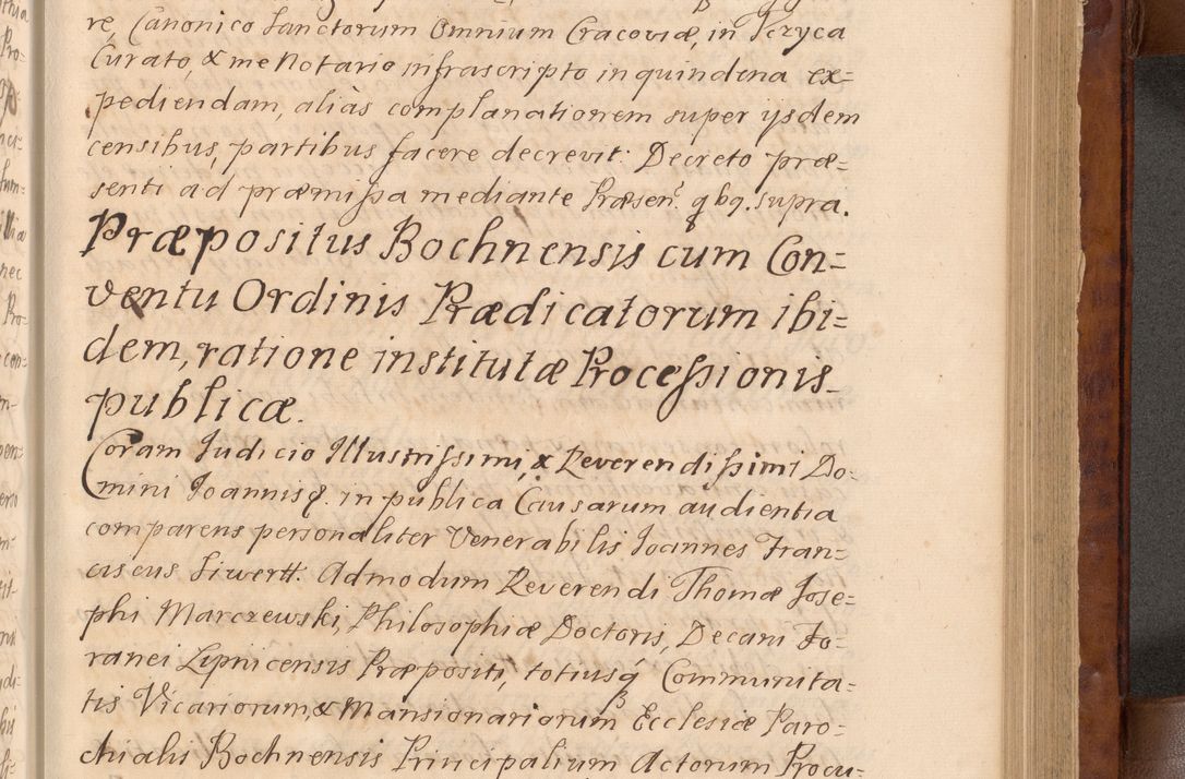 Zdjęcie nr 250 dla obiektu archiwalnego: Volumen VIII actorum episcopalium R. D. Joannis Małachowski, episcopi Cracoviensis ducis Severiae de anno 1697, quorum index videatur ad finem