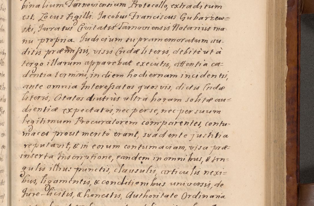 Zdjęcie nr 246 dla obiektu archiwalnego: Volumen VIII actorum episcopalium R. D. Joannis Małachowski, episcopi Cracoviensis ducis Severiae de anno 1697, quorum index videatur ad finem