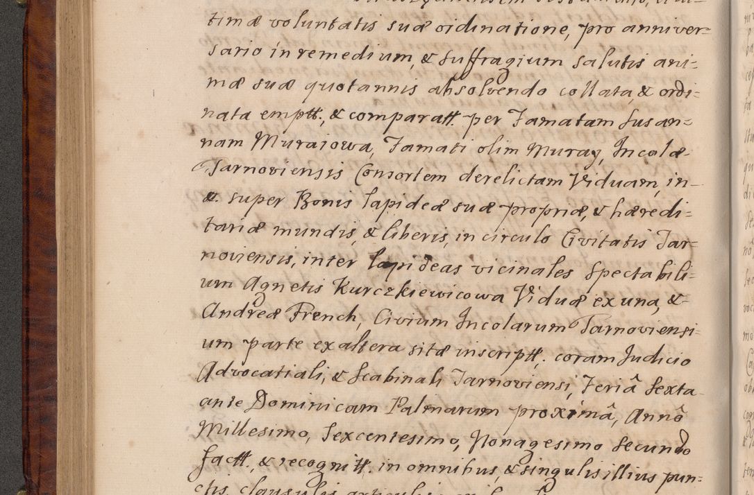 Zdjęcie nr 241 dla obiektu archiwalnego: Volumen VIII actorum episcopalium R. D. Joannis Małachowski, episcopi Cracoviensis ducis Severiae de anno 1697, quorum index videatur ad finem