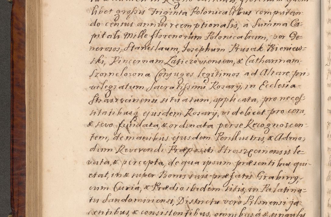 Zdjęcie nr 233 dla obiektu archiwalnego: Volumen VIII actorum episcopalium R. D. Joannis Małachowski, episcopi Cracoviensis ducis Severiae de anno 1697, quorum index videatur ad finem