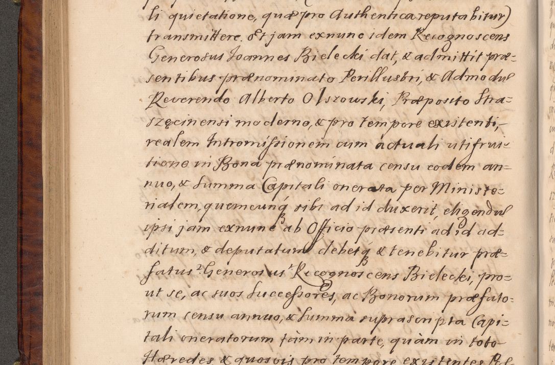 Zdjęcie nr 235 dla obiektu archiwalnego: Volumen VIII actorum episcopalium R. D. Joannis Małachowski, episcopi Cracoviensis ducis Severiae de anno 1697, quorum index videatur ad finem