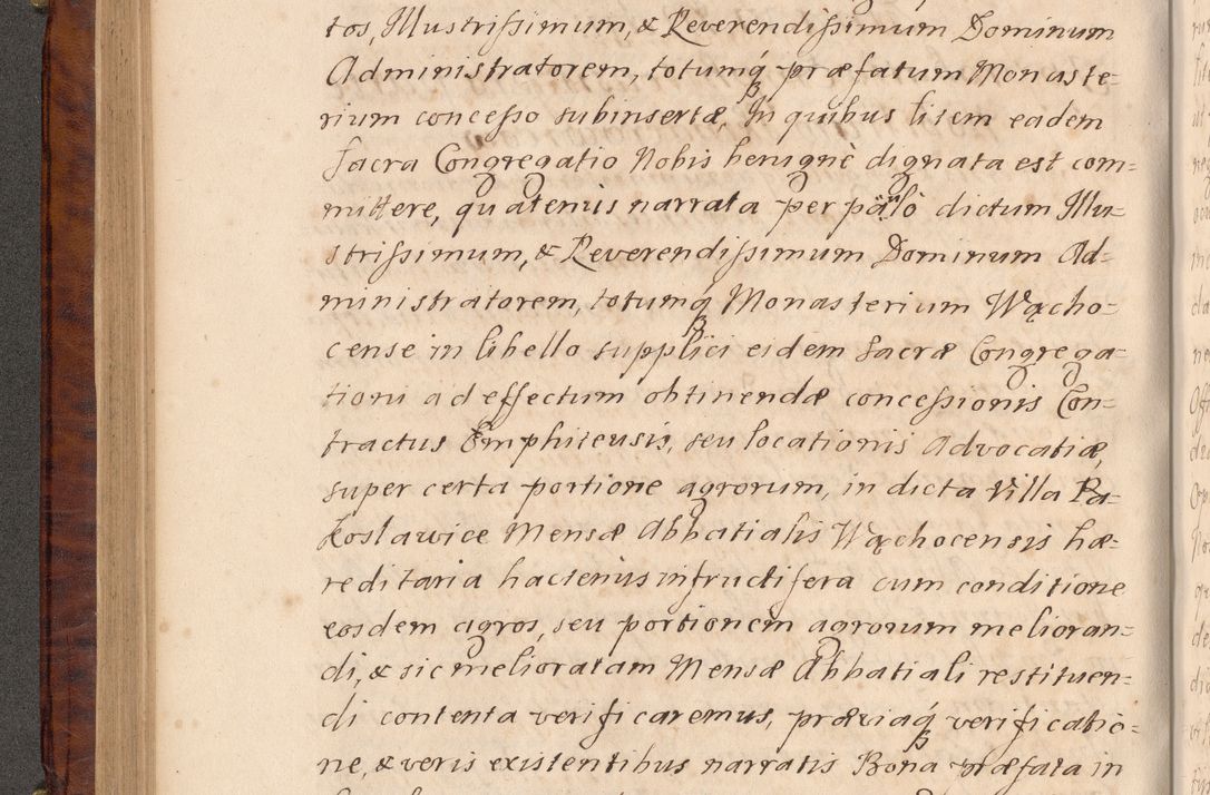 Zdjęcie nr 223 dla obiektu archiwalnego: Volumen VIII actorum episcopalium R. D. Joannis Małachowski, episcopi Cracoviensis ducis Severiae de anno 1697, quorum index videatur ad finem