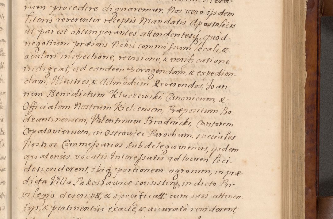 Zdjęcie nr 224 dla obiektu archiwalnego: Volumen VIII actorum episcopalium R. D. Joannis Małachowski, episcopi Cracoviensis ducis Severiae de anno 1697, quorum index videatur ad finem