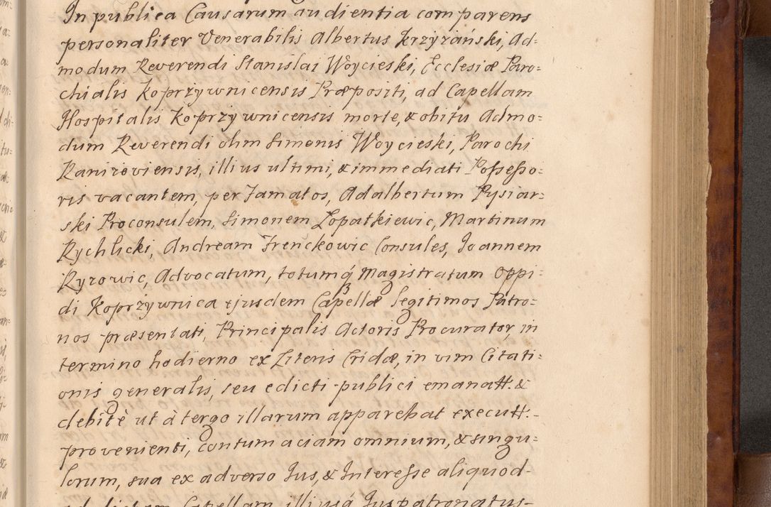 Zdjęcie nr 212 dla obiektu archiwalnego: Volumen VIII actorum episcopalium R. D. Joannis Małachowski, episcopi Cracoviensis ducis Severiae de anno 1697, quorum index videatur ad finem