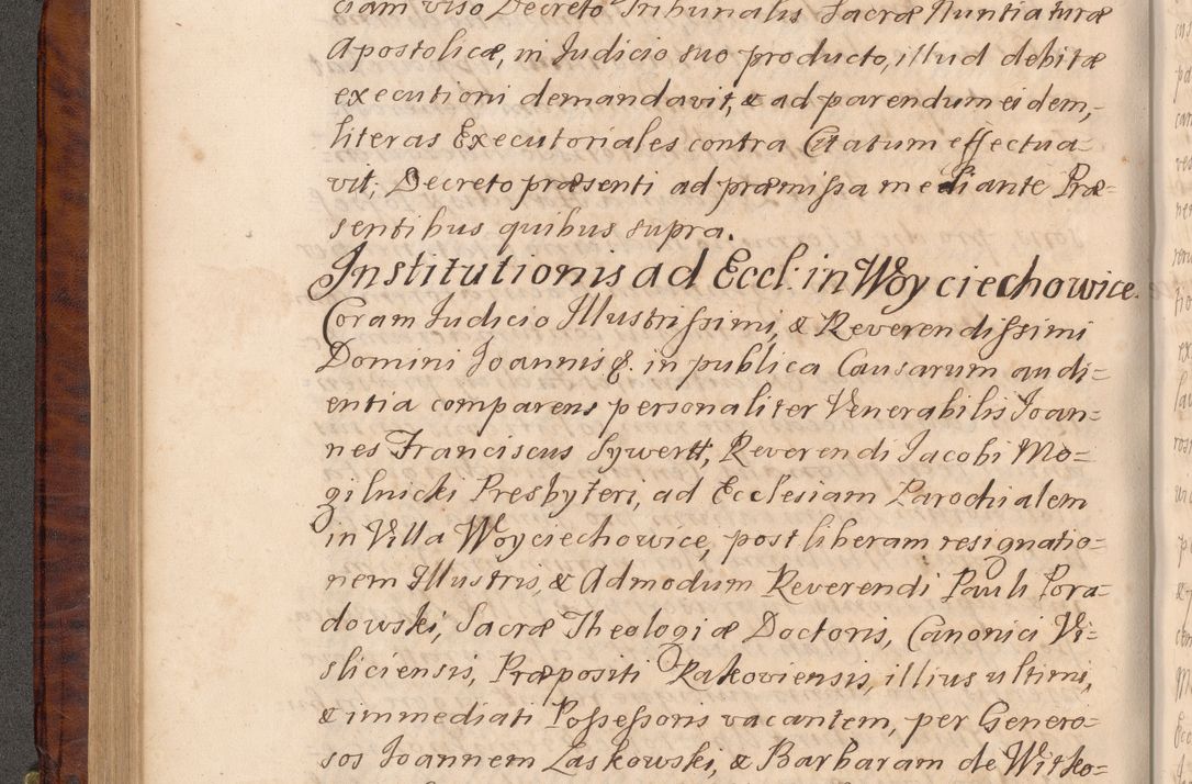 Zdjęcie nr 209 dla obiektu archiwalnego: Volumen VIII actorum episcopalium R. D. Joannis Małachowski, episcopi Cracoviensis ducis Severiae de anno 1697, quorum index videatur ad finem