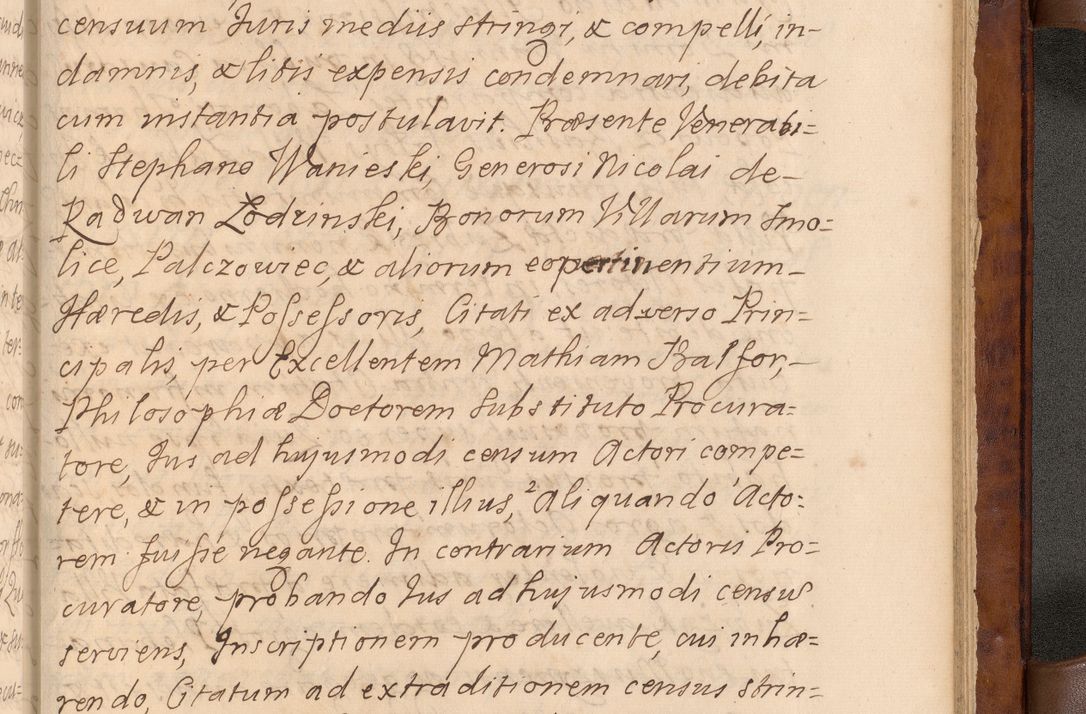 Zdjęcie nr 588 dla obiektu archiwalnego: Volumen VIII actorum episcopalium R. D. Joannis Małachowski, episcopi Cracoviensis ducis Severiae de anno 1697, quorum index videatur ad finem