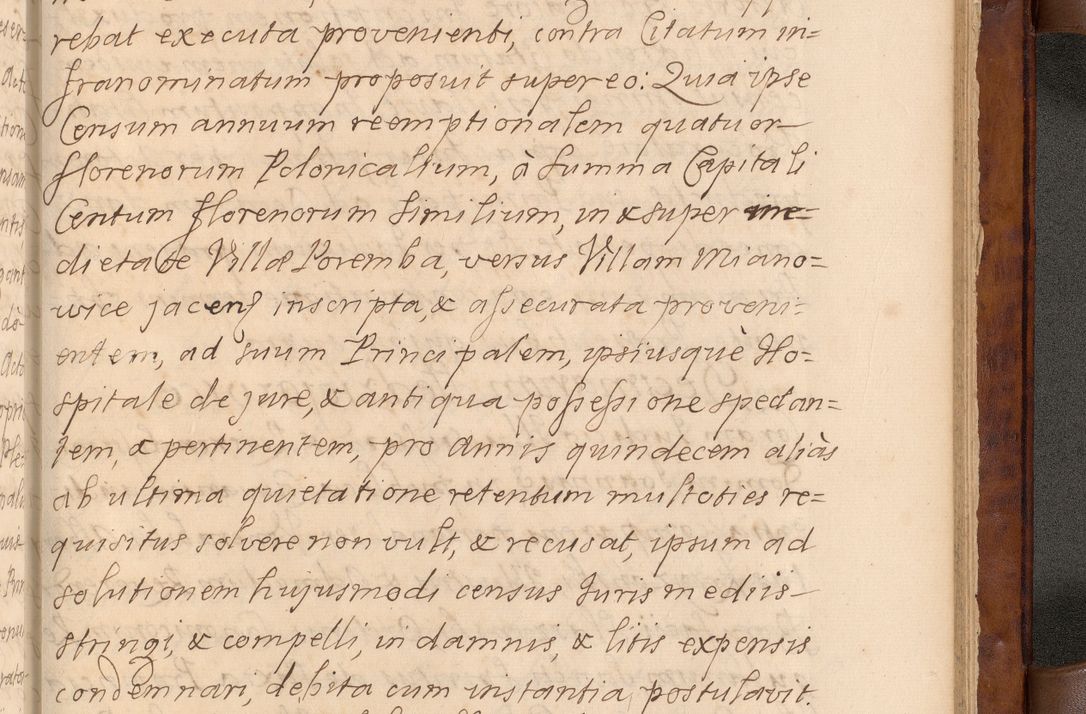 Zdjęcie nr 584 dla obiektu archiwalnego: Volumen VIII actorum episcopalium R. D. Joannis Małachowski, episcopi Cracoviensis ducis Severiae de anno 1697, quorum index videatur ad finem