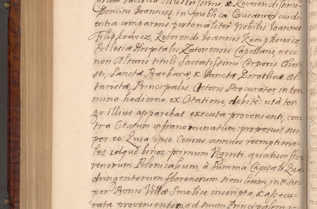 Zdjęcie nr 587 dla obiektu archiwalnego: Volumen VIII actorum episcopalium R. D. Joannis Małachowski, episcopi Cracoviensis ducis Severiae de anno 1697, quorum index videatur ad finem