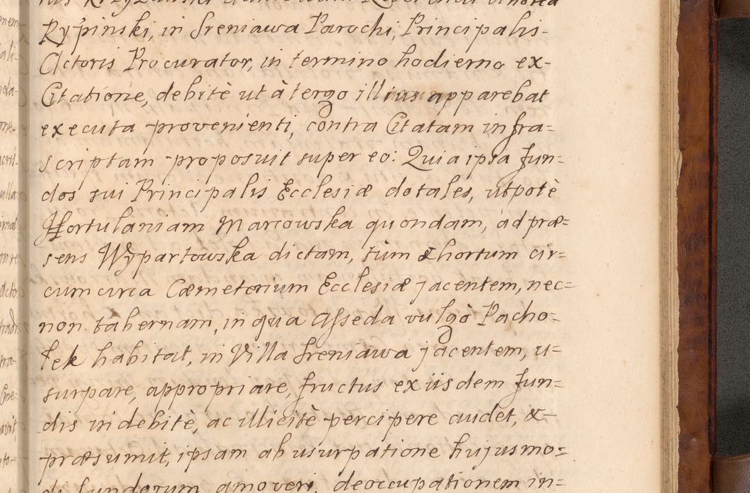 Zdjęcie nr 578 dla obiektu archiwalnego: Volumen VIII actorum episcopalium R. D. Joannis Małachowski, episcopi Cracoviensis ducis Severiae de anno 1697, quorum index videatur ad finem