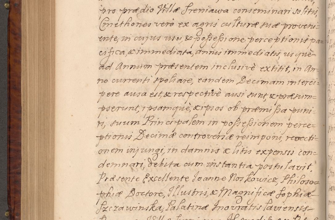 Zdjęcie nr 575 dla obiektu archiwalnego: Volumen VIII actorum episcopalium R. D. Joannis Małachowski, episcopi Cracoviensis ducis Severiae de anno 1697, quorum index videatur ad finem