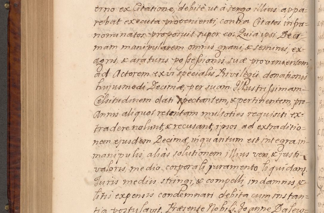 Zdjęcie nr 573 dla obiektu archiwalnego: Volumen VIII actorum episcopalium R. D. Joannis Małachowski, episcopi Cracoviensis ducis Severiae de anno 1697, quorum index videatur ad finem