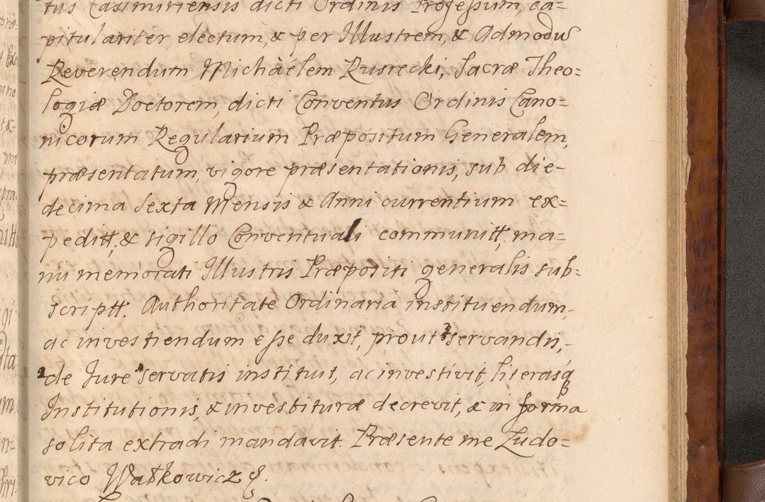 Zdjęcie nr 572 dla obiektu archiwalnego: Volumen VIII actorum episcopalium R. D. Joannis Małachowski, episcopi Cracoviensis ducis Severiae de anno 1697, quorum index videatur ad finem