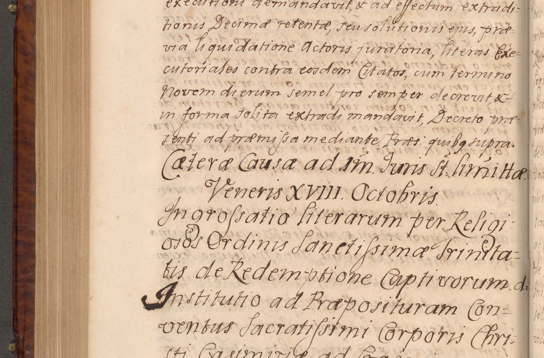 Zdjęcie nr 571 dla obiektu archiwalnego: Volumen VIII actorum episcopalium R. D. Joannis Małachowski, episcopi Cracoviensis ducis Severiae de anno 1697, quorum index videatur ad finem
