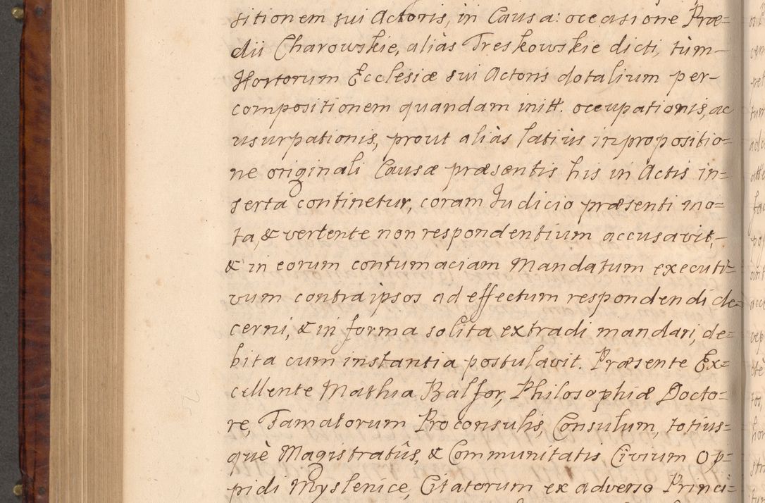 Zdjęcie nr 563 dla obiektu archiwalnego: Volumen VIII actorum episcopalium R. D. Joannis Małachowski, episcopi Cracoviensis ducis Severiae de anno 1697, quorum index videatur ad finem