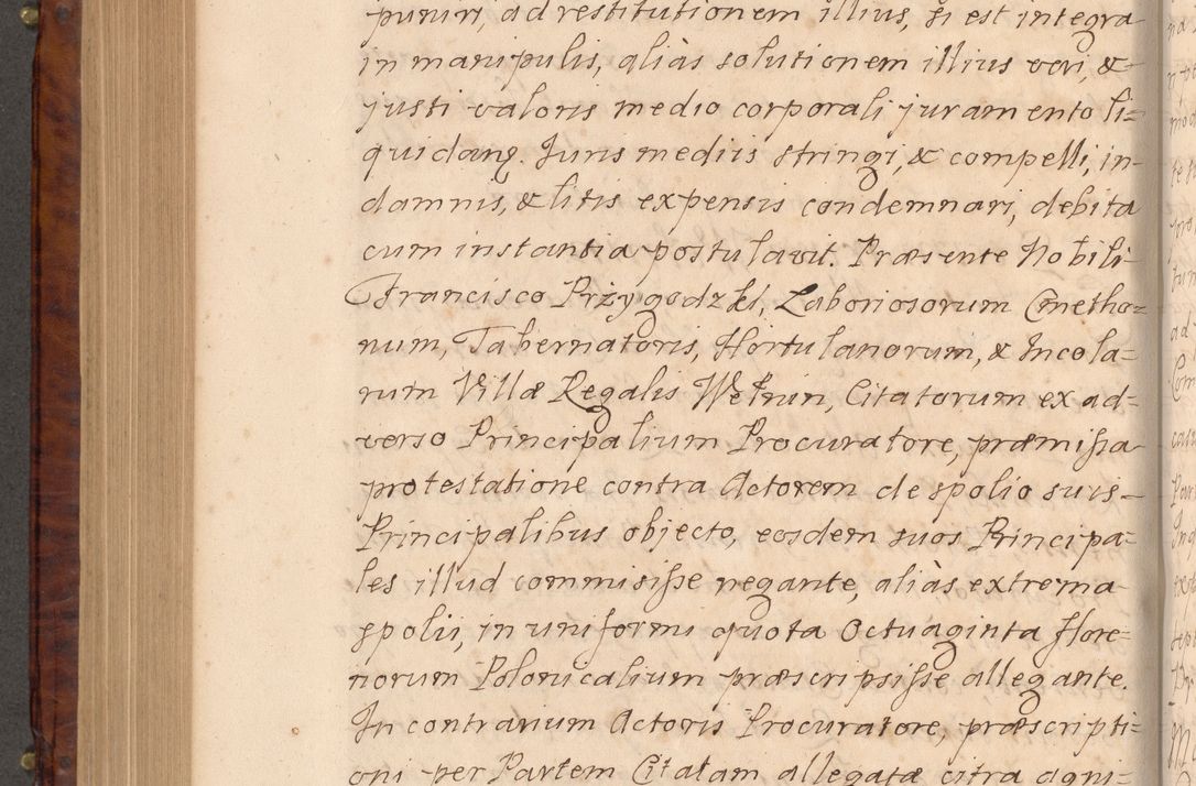 Zdjęcie nr 561 dla obiektu archiwalnego: Volumen VIII actorum episcopalium R. D. Joannis Małachowski, episcopi Cracoviensis ducis Severiae de anno 1697, quorum index videatur ad finem