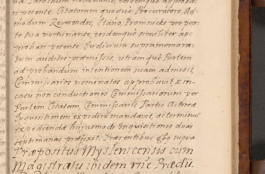 Zdjęcie nr 562 dla obiektu archiwalnego: Volumen VIII actorum episcopalium R. D. Joannis Małachowski, episcopi Cracoviensis ducis Severiae de anno 1697, quorum index videatur ad finem
