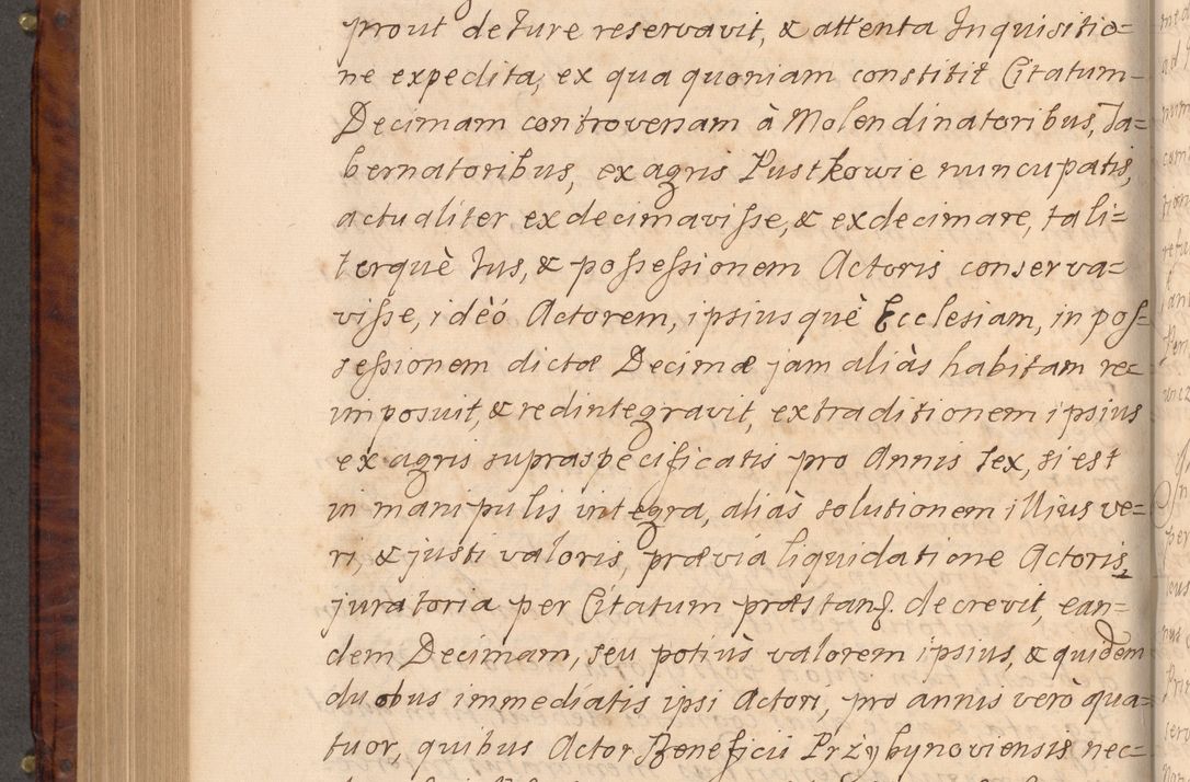 Zdjęcie nr 557 dla obiektu archiwalnego: Volumen VIII actorum episcopalium R. D. Joannis Małachowski, episcopi Cracoviensis ducis Severiae de anno 1697, quorum index videatur ad finem