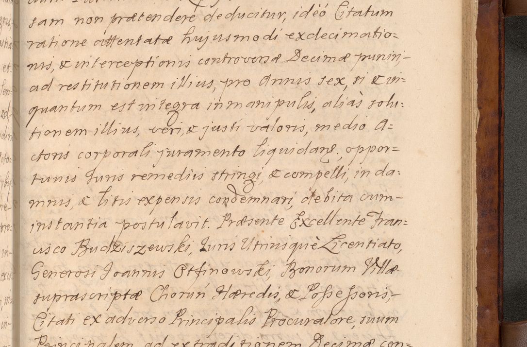 Zdjęcie nr 554 dla obiektu archiwalnego: Volumen VIII actorum episcopalium R. D. Joannis Małachowski, episcopi Cracoviensis ducis Severiae de anno 1697, quorum index videatur ad finem