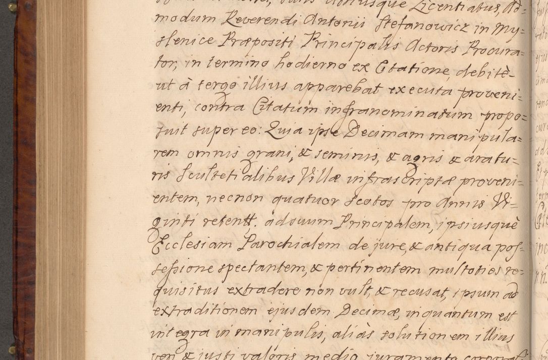 Zdjęcie nr 551 dla obiektu archiwalnego: Volumen VIII actorum episcopalium R. D. Joannis Małachowski, episcopi Cracoviensis ducis Severiae de anno 1697, quorum index videatur ad finem