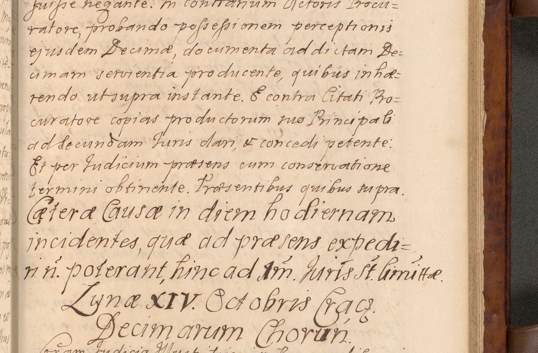 Zdjęcie nr 552 dla obiektu archiwalnego: Volumen VIII actorum episcopalium R. D. Joannis Małachowski, episcopi Cracoviensis ducis Severiae de anno 1697, quorum index videatur ad finem