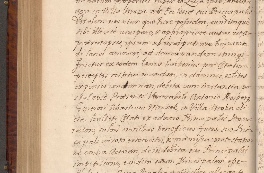 Zdjęcie nr 549 dla obiektu archiwalnego: Volumen VIII actorum episcopalium R. D. Joannis Małachowski, episcopi Cracoviensis ducis Severiae de anno 1697, quorum index videatur ad finem