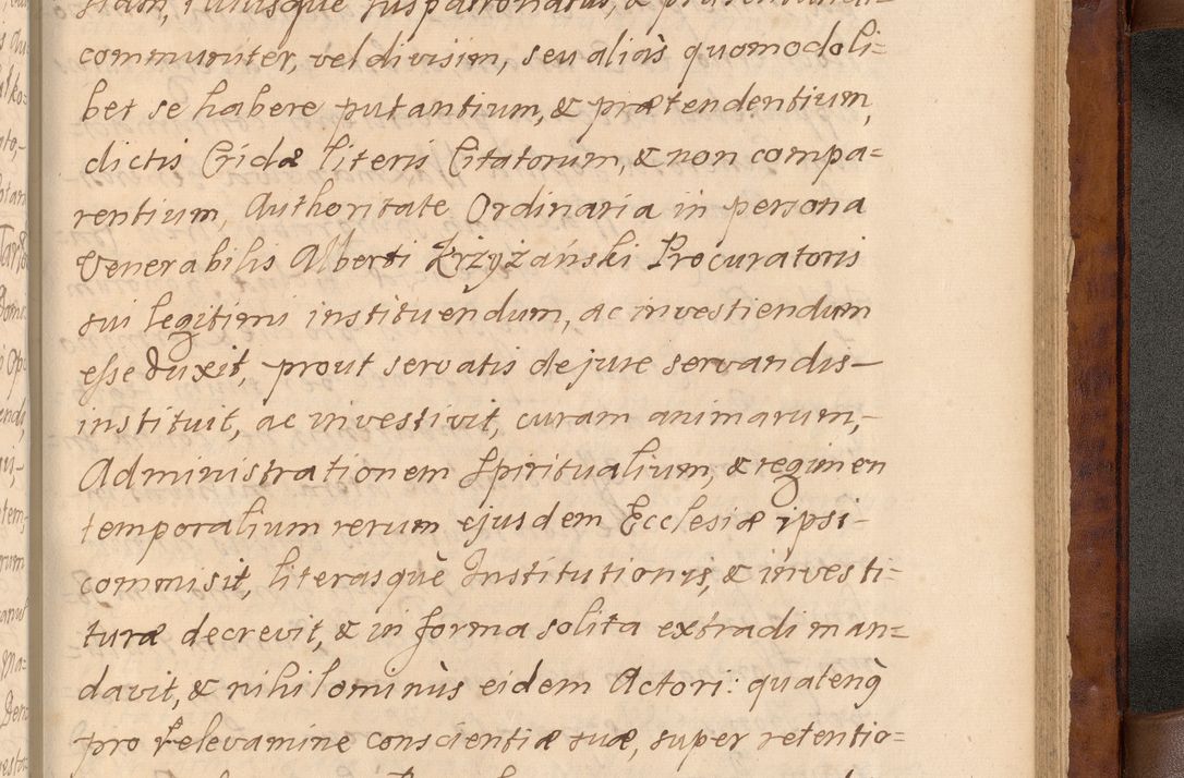 Zdjęcie nr 544 dla obiektu archiwalnego: Volumen VIII actorum episcopalium R. D. Joannis Małachowski, episcopi Cracoviensis ducis Severiae de anno 1697, quorum index videatur ad finem