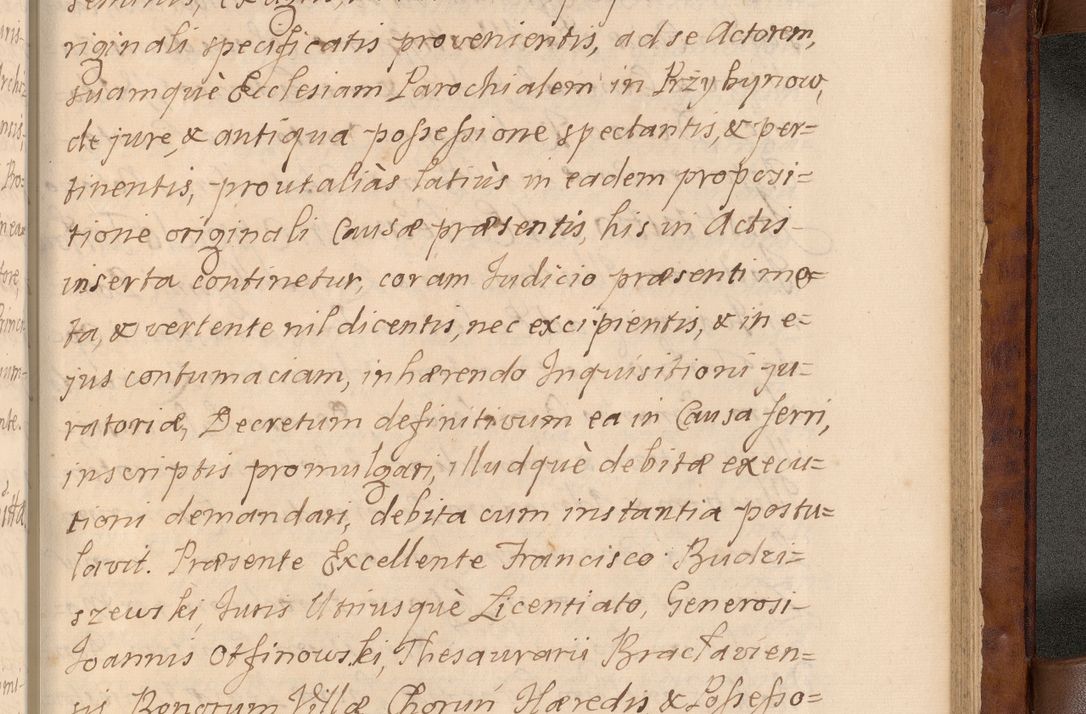 Zdjęcie nr 542 dla obiektu archiwalnego: Volumen VIII actorum episcopalium R. D. Joannis Małachowski, episcopi Cracoviensis ducis Severiae de anno 1697, quorum index videatur ad finem