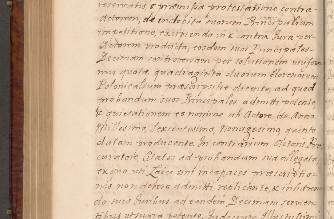 Zdjęcie nr 539 dla obiektu archiwalnego: Volumen VIII actorum episcopalium R. D. Joannis Małachowski, episcopi Cracoviensis ducis Severiae de anno 1697, quorum index videatur ad finem