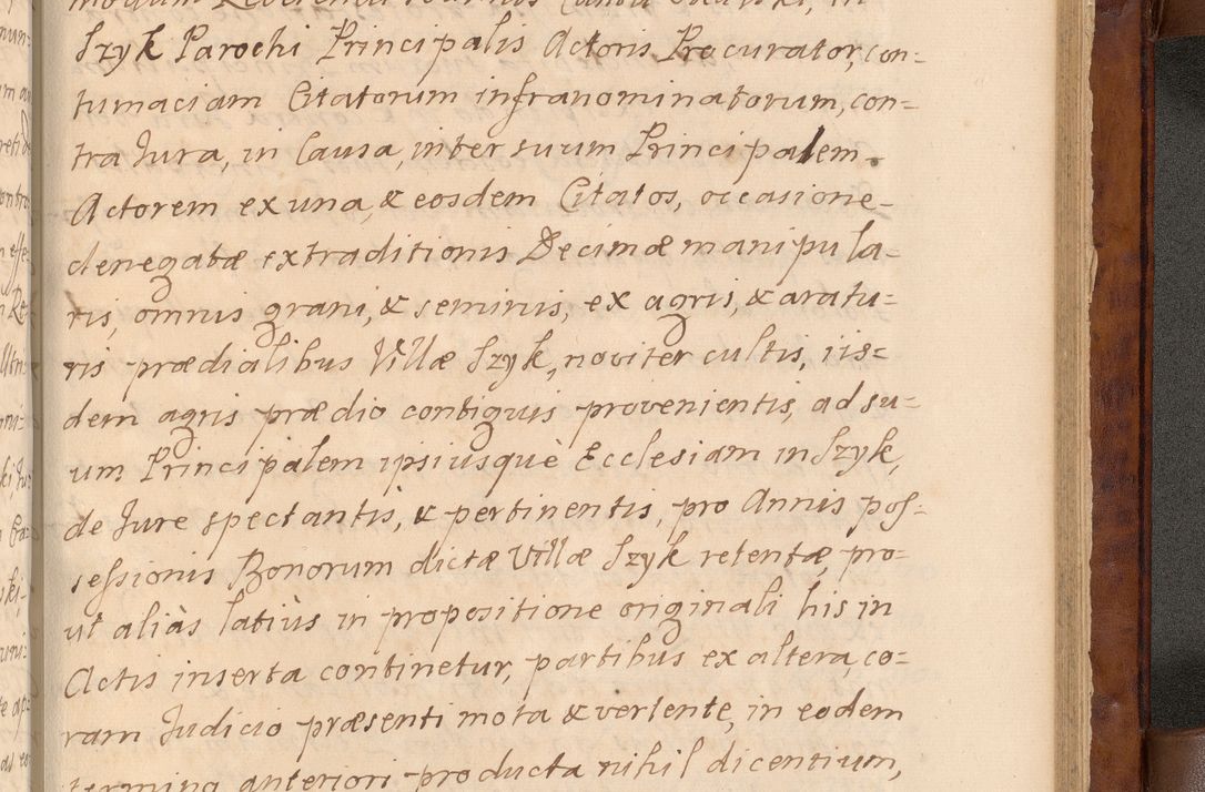Zdjęcie nr 538 dla obiektu archiwalnego: Volumen VIII actorum episcopalium R. D. Joannis Małachowski, episcopi Cracoviensis ducis Severiae de anno 1697, quorum index videatur ad finem