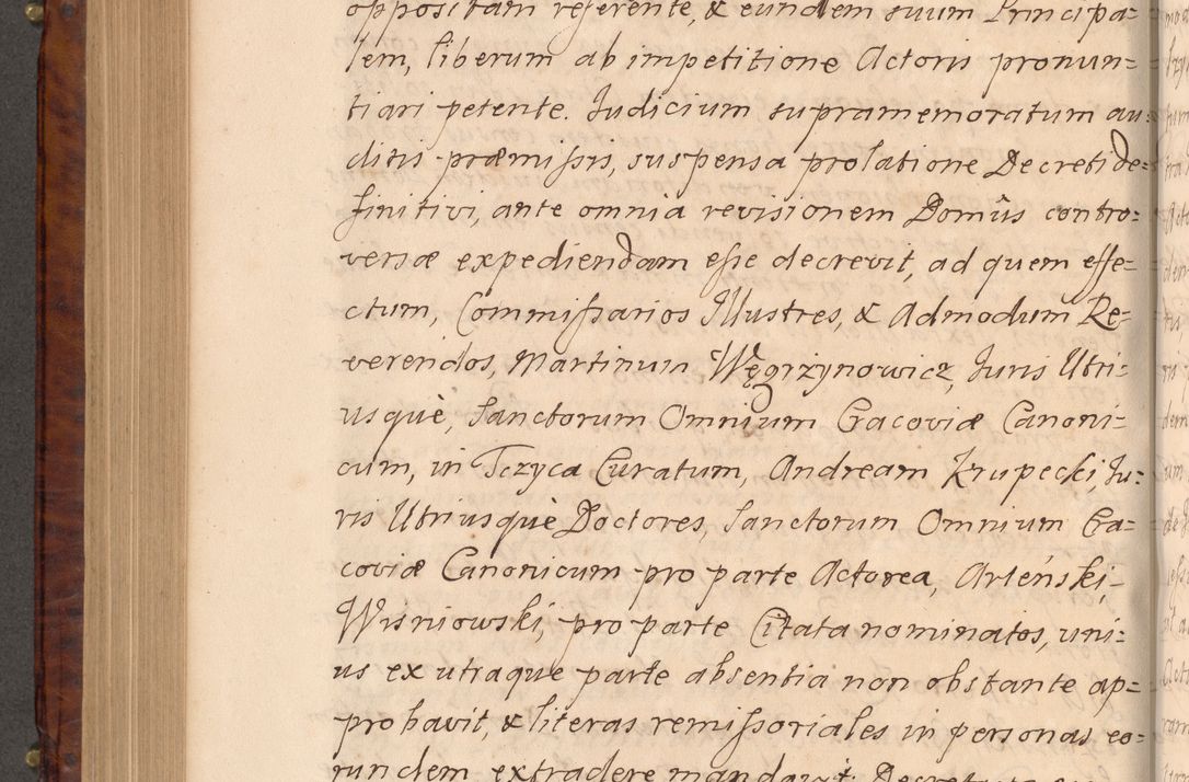 Zdjęcie nr 537 dla obiektu archiwalnego: Volumen VIII actorum episcopalium R. D. Joannis Małachowski, episcopi Cracoviensis ducis Severiae de anno 1697, quorum index videatur ad finem