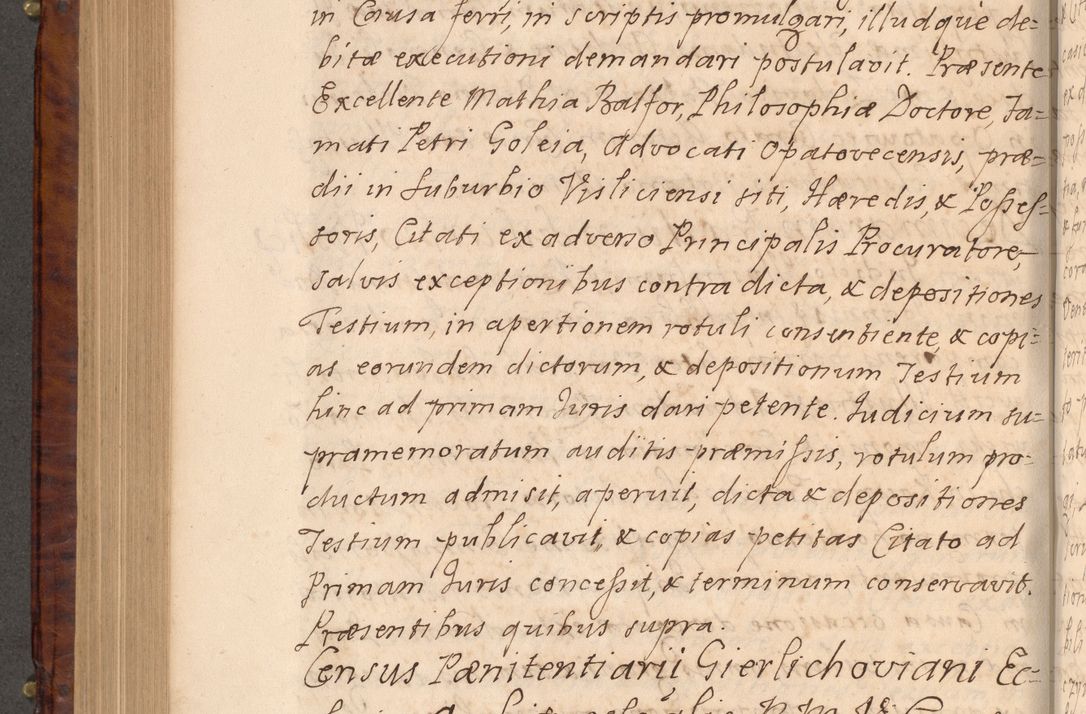 Zdjęcie nr 535 dla obiektu archiwalnego: Volumen VIII actorum episcopalium R. D. Joannis Małachowski, episcopi Cracoviensis ducis Severiae de anno 1697, quorum index videatur ad finem