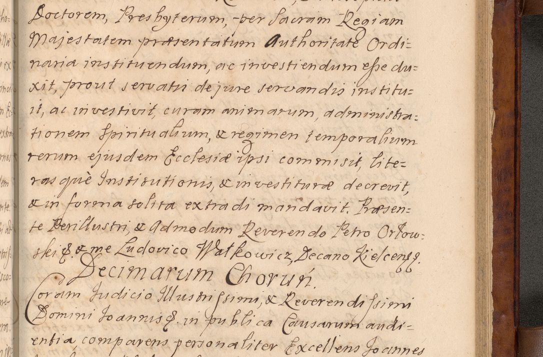Zdjęcie nr 532 dla obiektu archiwalnego: Volumen VIII actorum episcopalium R. D. Joannis Małachowski, episcopi Cracoviensis ducis Severiae de anno 1697, quorum index videatur ad finem