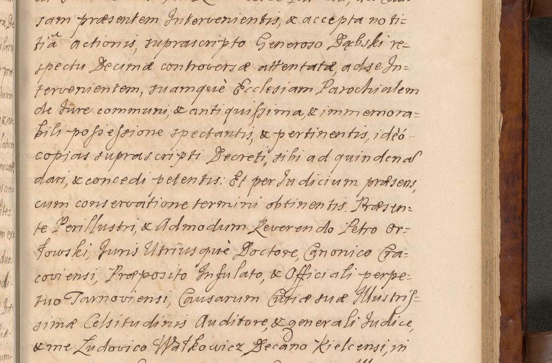Zdjęcie nr 518 dla obiektu archiwalnego: Volumen VIII actorum episcopalium R. D. Joannis Małachowski, episcopi Cracoviensis ducis Severiae de anno 1697, quorum index videatur ad finem