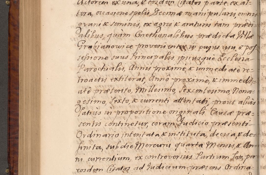 Zdjęcie nr 513 dla obiektu archiwalnego: Volumen VIII actorum episcopalium R. D. Joannis Małachowski, episcopi Cracoviensis ducis Severiae de anno 1697, quorum index videatur ad finem