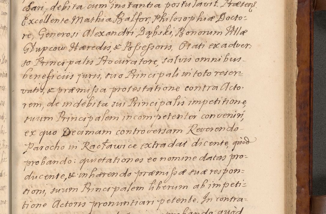 Zdjęcie nr 508 dla obiektu archiwalnego: Volumen VIII actorum episcopalium R. D. Joannis Małachowski, episcopi Cracoviensis ducis Severiae de anno 1697, quorum index videatur ad finem